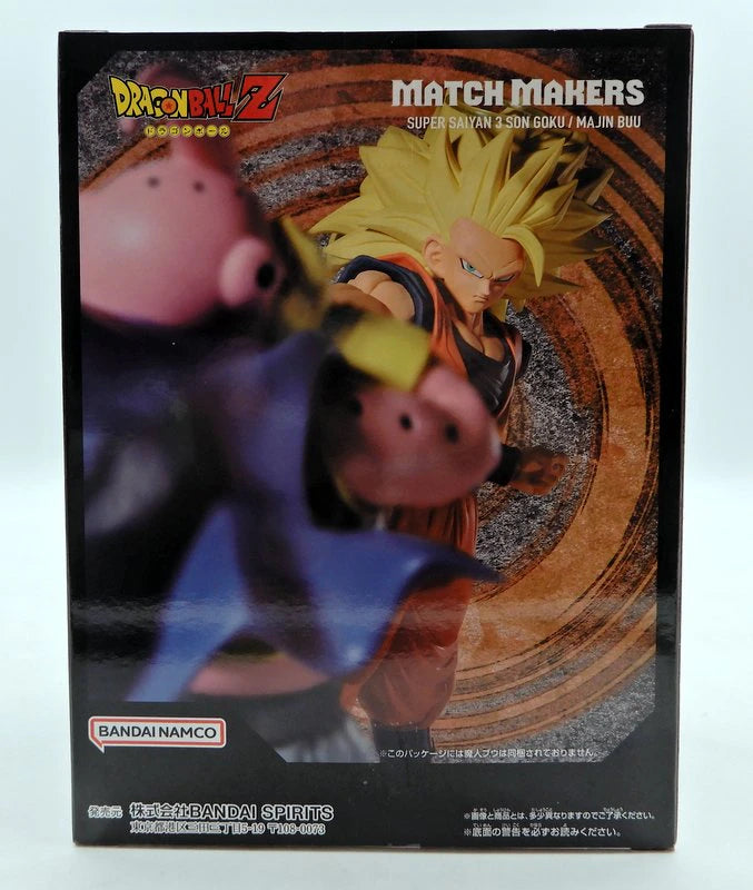 Bandai Spirits MATCH MAKERS Dragon Ball Z Super Saiyan 3 Son Goku(VS Majin Bu)