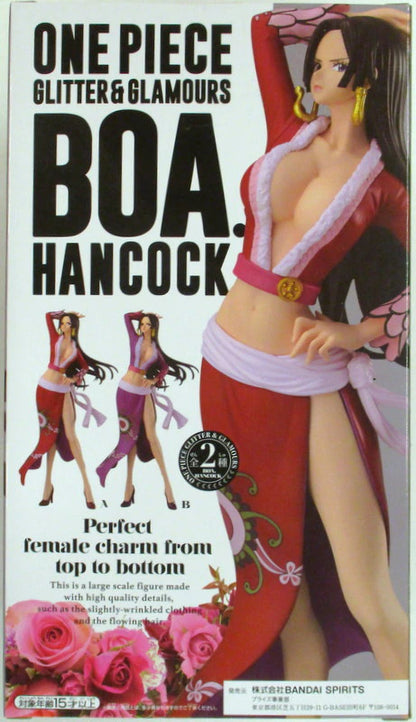 BANDAI SPIRITS GLITTER and GLAMOURS BOA HANCOCK Boa Hancock A/Red Dress