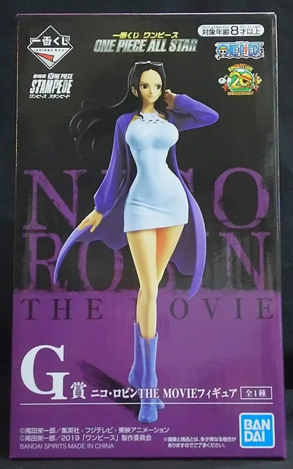 BANDAI SPRITS Ichiban Kuji One Piece ALL STAR G Prize Nico Robin THE MOVIE Figure