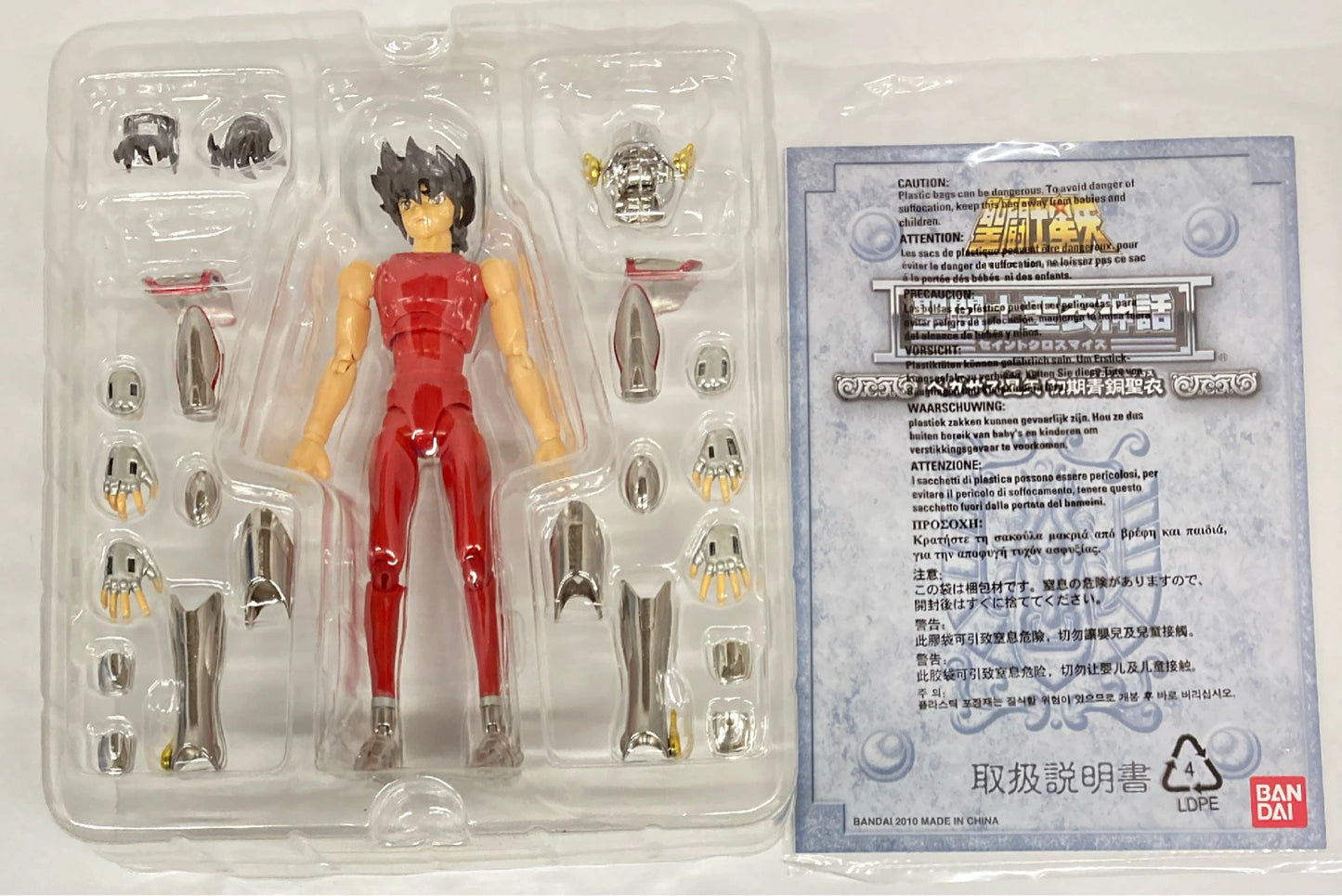 BANDAI Saint Seiya Myth Cloth Masami Kurumada Pegasus Seiya/First Bronze Cloth