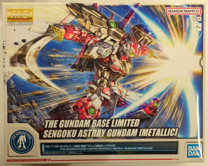 Bandai Spirits MG 1/100 Gundam Base Limited Gundam Build Fighters Sengoku Astray Gundam[metallic]