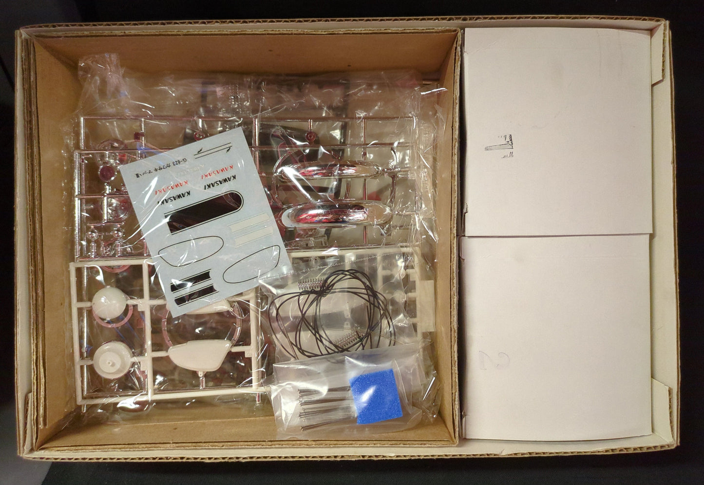 Gunze Sangyo 1/12 Scale HIGH-TECH MODEL KAWASAKI 500 MACHIII MODEL H1 G-623