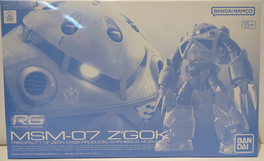 Bandai Spirits RG 1/144 Bandai Spirits version mass-produced Z'Gok Bandai Namco version