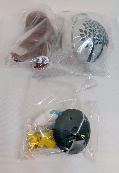 Re-Ment LANTERN DIORAMA Pikachu and Pachirisu 1