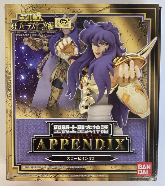 Bandai Saint Seiya Myth Cloth APPENDIX / Appendix Scorpion Milo