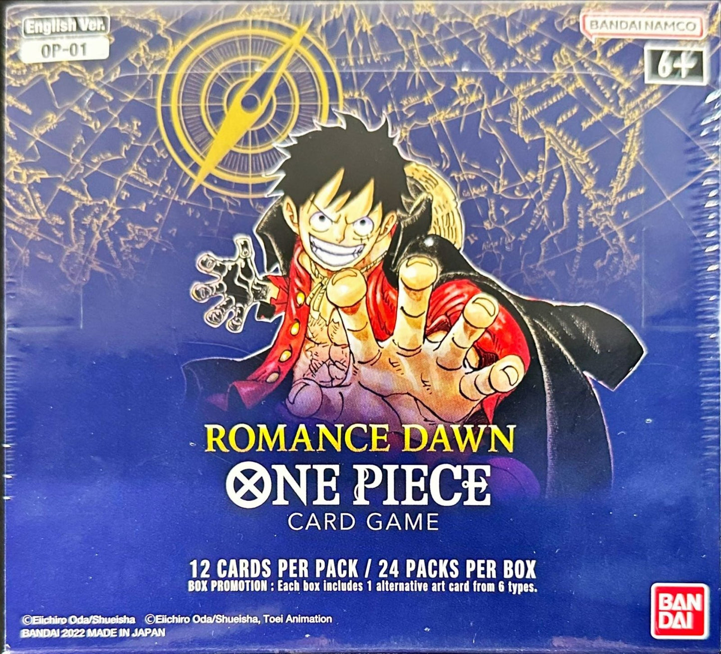 Booster pack ROMANCE DAWN (English version/first edition/blue bottom) [Unopened BOX] {-}