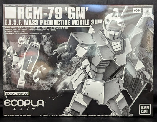 BANDAI SPIRITS 1/144 Bandai Namco RGM-79 GM (Ecopla/Black Box) / +
