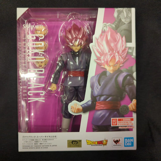 BANDAI SPIRITS SHFiguarts Dragon Ball Super Goku Black -Super-Saiyan Rose- Bandai Namco Edition