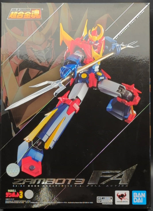 Bandai Soul of Chogokin Invincible Super Man Zambot 3 FA GX-84