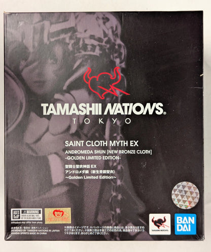 BANDAISPIRITS Saint Seiya Myth Cloth EX Saint Seiya Andromeda Shun Reborn Bronze Cloth -GOLDEN LIMITED EDITION-