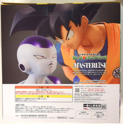 Bandai Spirits Ichiban Kuji Dragon Ball BATTLE ON PLANET NAMEK Last One Prize Son Goku and Frieza Last One ver. Figure MASTERLISE