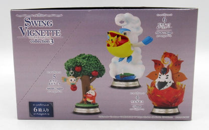Re-Ment Swing Vignette Collection 3 Pokemon Complete 6 Type Set (1 Box)