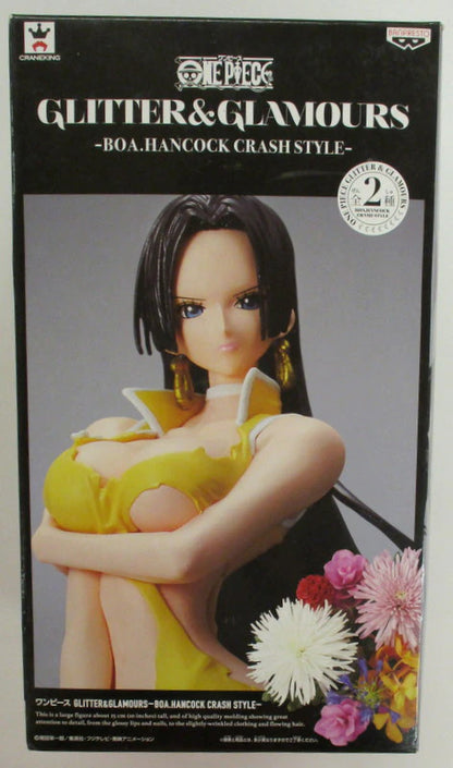 Banpresto - Glitter and Glamours -Boa Hancock CRASH STYLE- One Piece Hancock (Yellow)