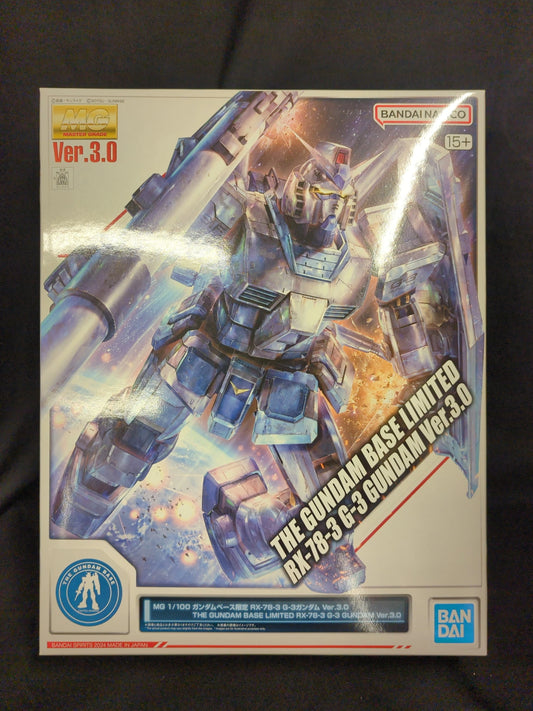 BANDAI SPIRITS MG 1/100 Gundam Base Limited Mobile Suit Gundam G-3 Ver. 3.0