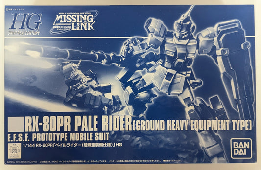 Bandai HGUC 1/144 Mobile Suit Gundam Gaiden Missing Link Pale Rider Heavy Ground Equipment