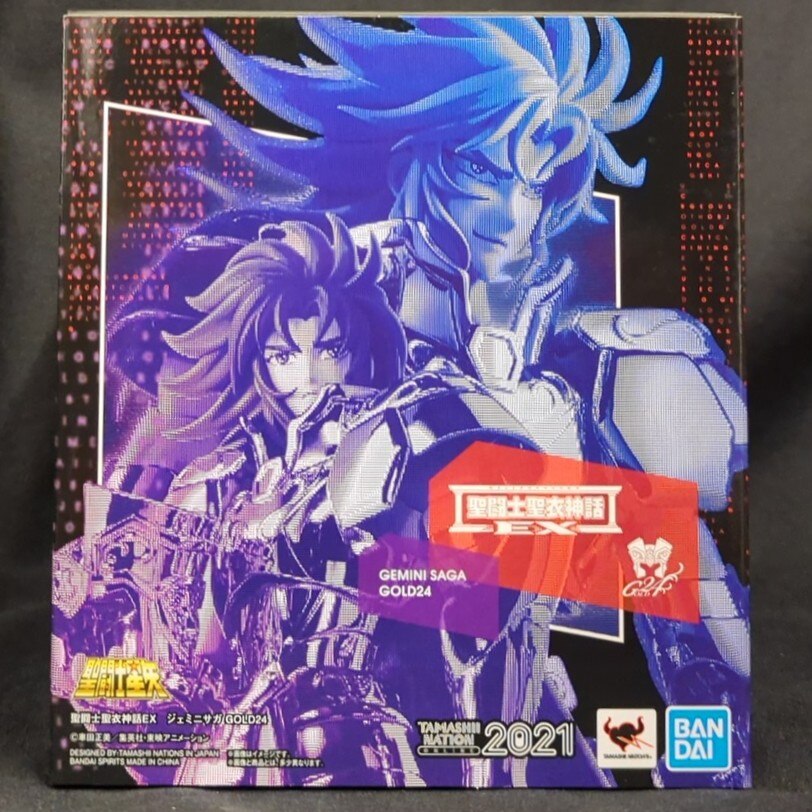 Bandai Spirits Saint Seiya Myth Cloth EX Masami Kurumada Gemini Saga GOLD24 Tamashii Tamashi Nation 2021