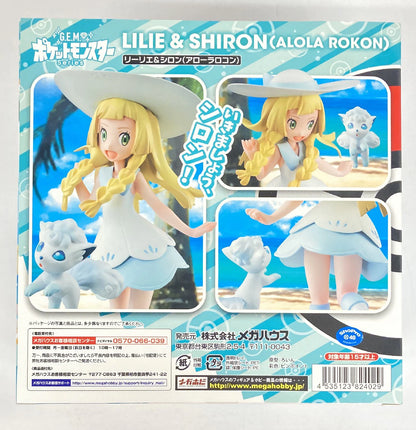 MegaHouse - G.E.M. Pokemon Lillie (Lilie) and Shiron (Alolan Vulpix)