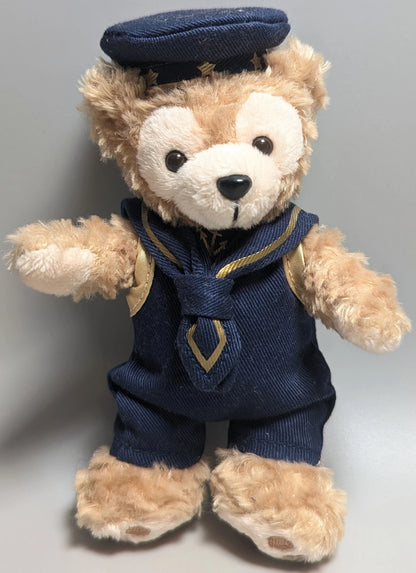 Tokyo Disney Sea Plush Stuffed Toy Badge Duffy (Navy Sailor)/Hello from Cape Cod Series 1 2010