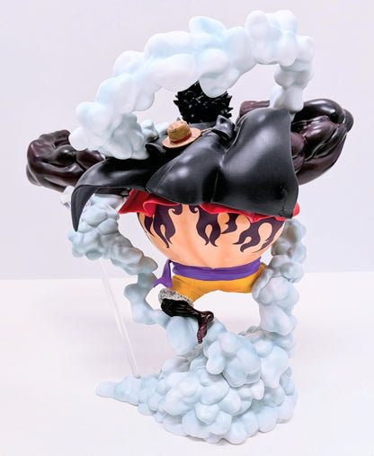 Bandai Spirits Ichiban Kuji Wano Country Arc Act 3 B-Prize Monkey D. Luffy Four Emperors Fierce Battle Figure
