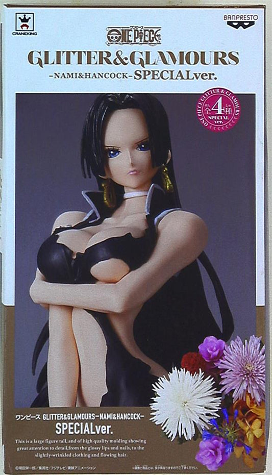 Banpresto - Glitter and Glamours - Nami and Hancock - Special Version - One Piece - Hancock (Black)