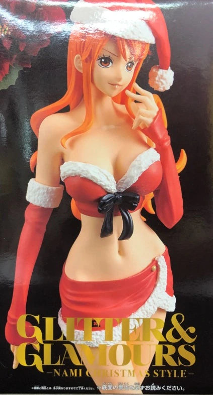 Banpresto - Glitter and Glamours - NAMI CHRISTMAS STYLE One Piece Nami Santa (Red)