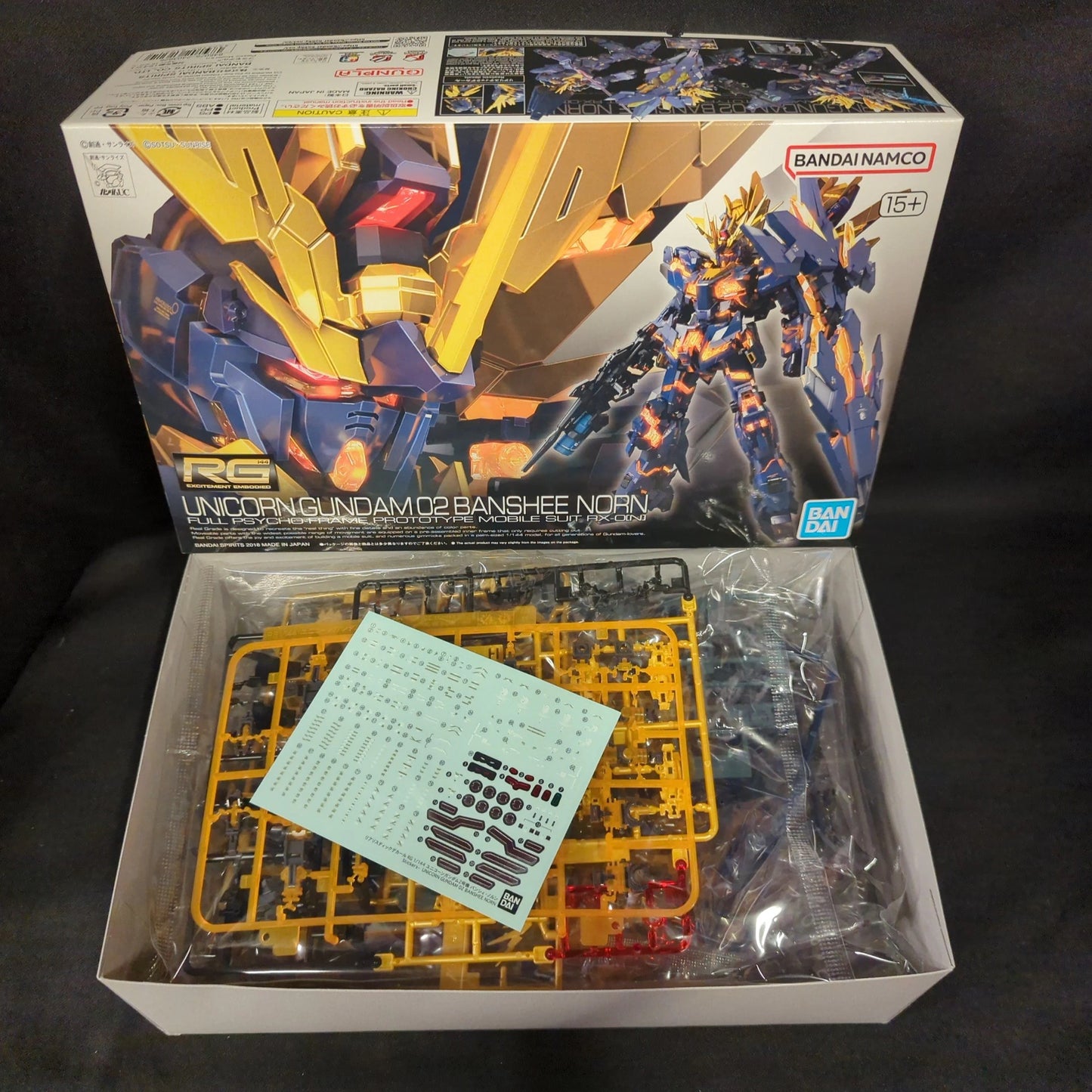 RFTERM0TOKEN RG 1/144 RFTERM1TOKEN version Unicorn RFTERM2TOKEN Unit 2 Banshee Norn/ 15+ marking 27