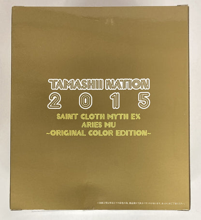 BANDAI Saint Seiya Saint Seiya Myth Cloth EX Aries Mu /ORIGINAL COLOR EDITION