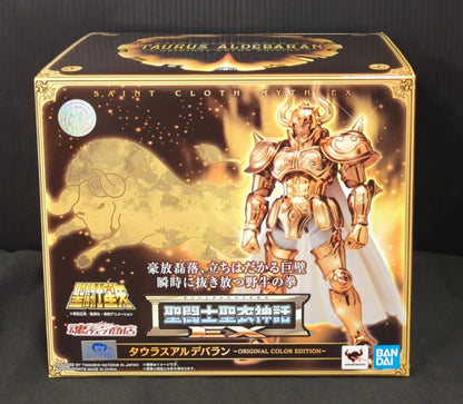 BANDAI SPIRITS Saint Seiya Myth Cloth EX Masami Kurumada Taurus Aldebaran ORIGINAL COLOR EDITION