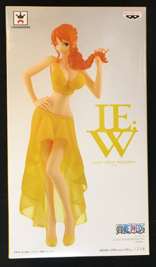 Banpresto LADY EDGE: WEDDING-NAMI- One Piece Nami (yellow)