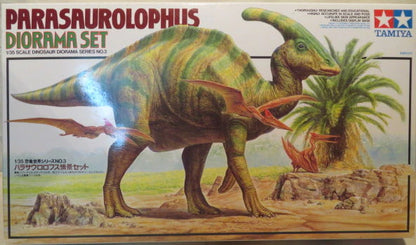 Tamiya 1/35 Dinosaur World series Parasaurolophus Scenery set 3