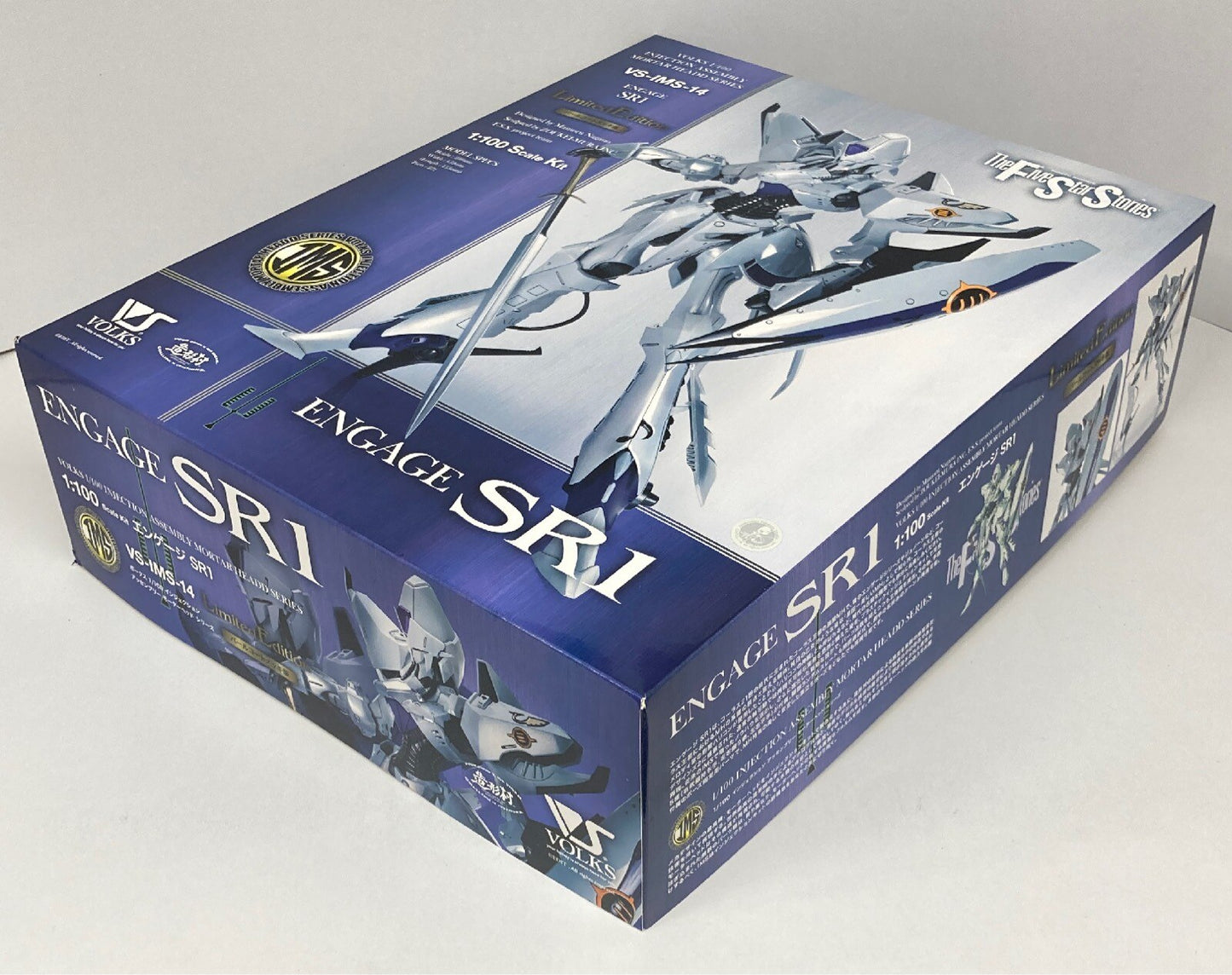 Volks 1/10 0 Injection Assembly Motor Head Series Engage SR1 Pearl coat Version VSIMS14