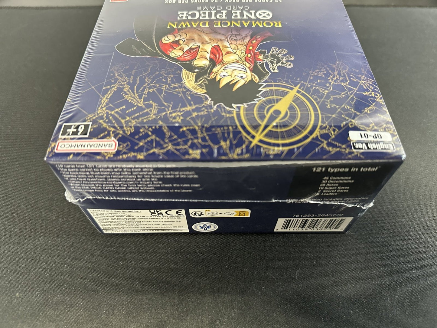 Booster pack ROMANCE DAWN (English version/first edition/blue bottom) [Unopened BOX] {-}