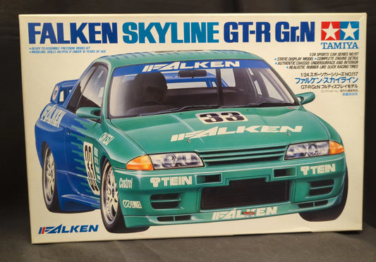 Tamiya 1/24 Sports Car series No. 117 Falken Skyline GT-R Gr.N 24117