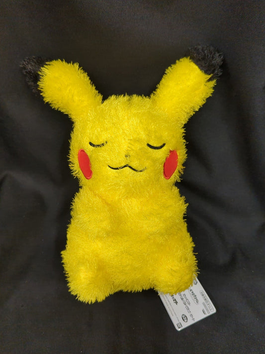 Bandai Spirits Mofugut Relaxing Time Plush Stuffed Toy Pikachu Hogta Pokemon Pikachu
