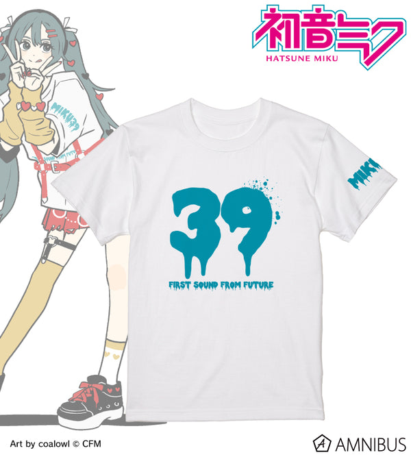 《Hatsune Miku》 Newly drawn Hatsune Miku Art by coalowl illustration wearing T-shirt for women (size/XL)
