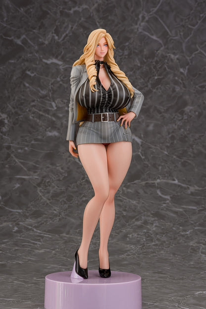 Gal Sister President and Harem Office Ai Nishikori (Gray Suit Ver.)