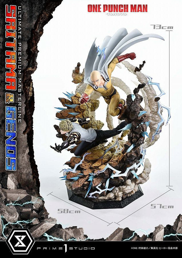 Ultimate Premium Masterline One Punch Man Saitama & Genos