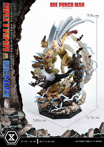 Ultimate Premium Masterline One Punch Man Saitama & Genos