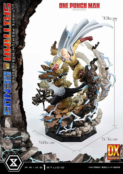 Ultimate Premium Masterline One Punch Man Saitama & Genos DX version