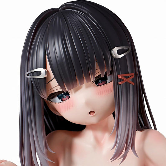 Nikkan girl in a private toilet... Saionji-san 1/6 scale painted finished figure