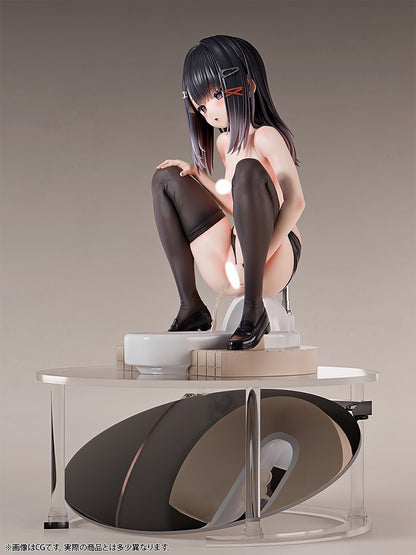 Nikkan girl in a private toilet... Saionji-san 1/6 scale painted finished figure