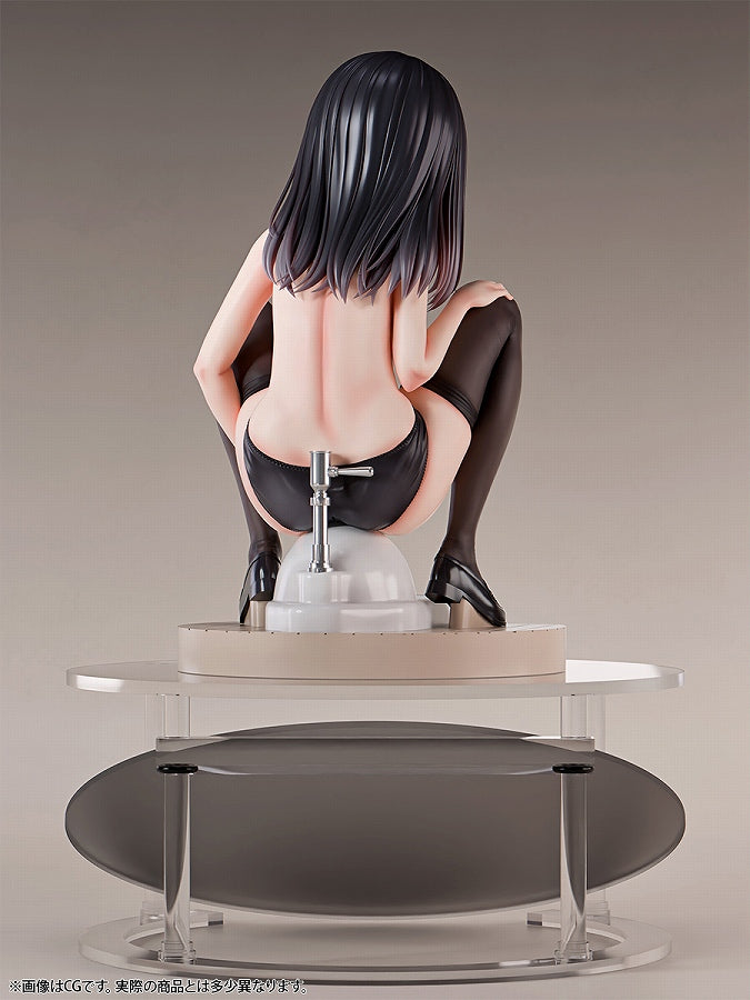Nikkan girl in a private toilet... Saionji-san 1/6 scale painted finished figure