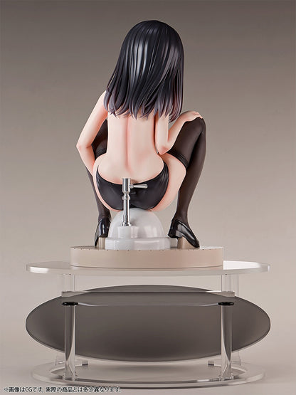 Nikkan girl in a private toilet... Saionji-san 1/6 scale painted finished figure
