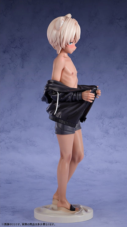 Brown furry ears boy in swimsuit Raol 1/6 scale painted finished figure