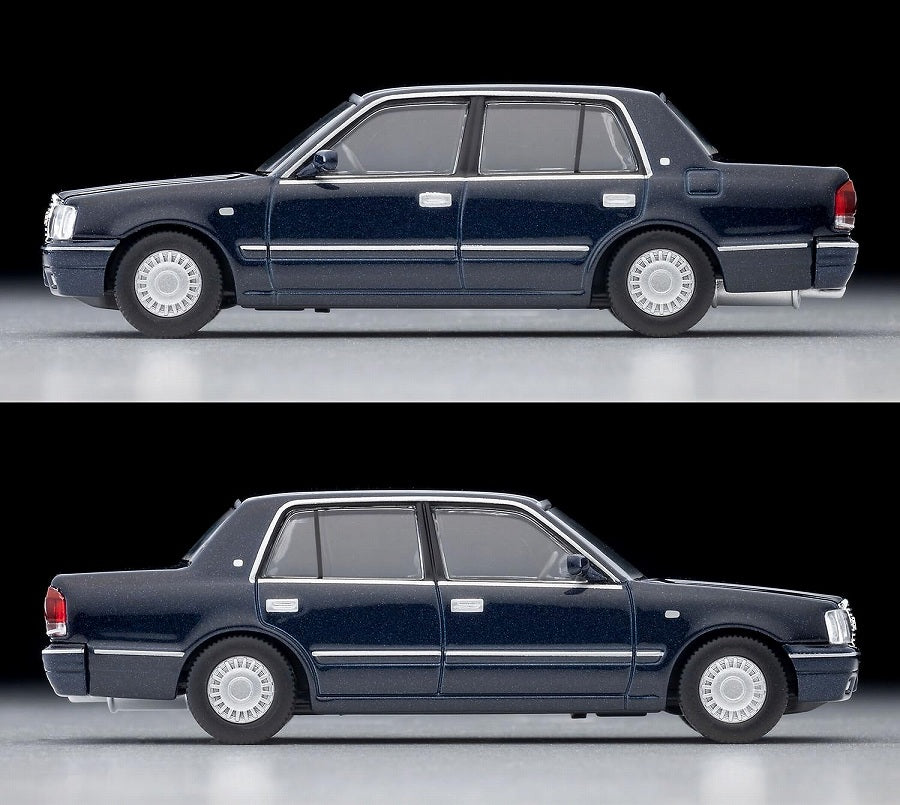 Tomica Limited Vintage Neo LV-N375a Toyota Crown Sedan Super Deluxe (Navy Blue)