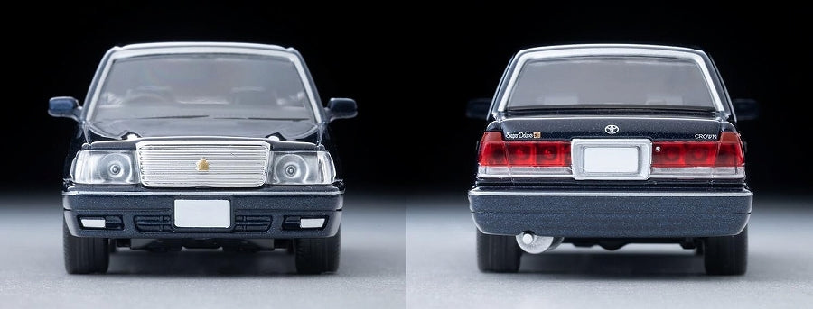 Tomica Limited Vintage Neo LV-N375a Toyota Crown Sedan Super Deluxe (Navy Blue)