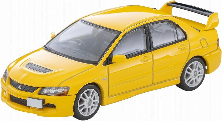 Tomica Limited Vintage Neo LV-N376a Mitsubishi Lancer Evolution IX GSR (Yellow) 2005 model