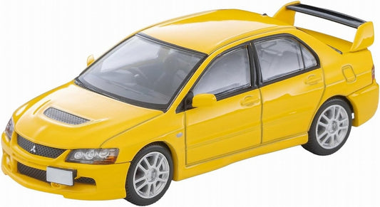 Tomica Limited Vintage Neo LV-N376a Mitsubishi Lancer Evolution IX GSR (Yellow) 2005 model