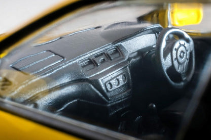 Tomica Limited Vintage Neo LV-N376a Mitsubishi Lancer Evolution IX GSR (Yellow) 2005 model
