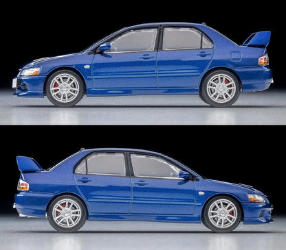 Tomica Limited Vintage Neo LV-N376b Mitsubishi Lancer Evolution IX GSR (Blue) 2005 model